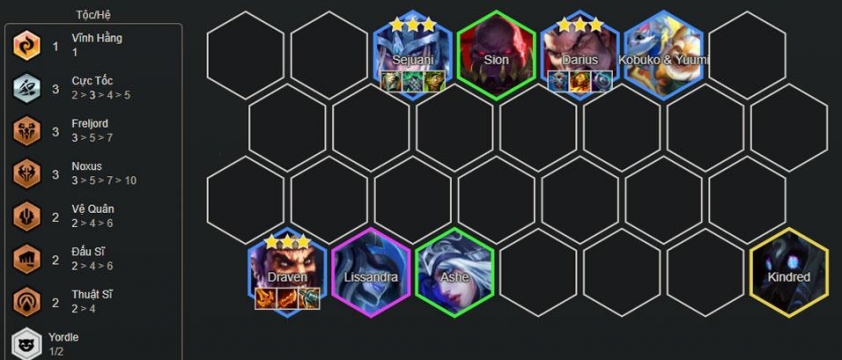 Hoàn chỉnh đội hình cuối trận đấu