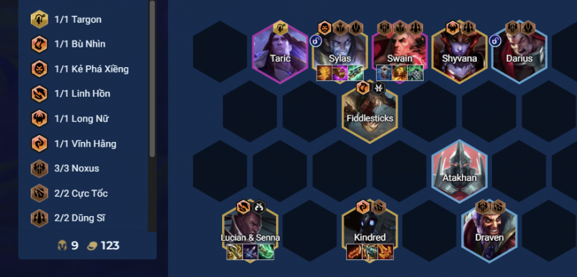 Cuối game đội hình Draven Bard Ionia